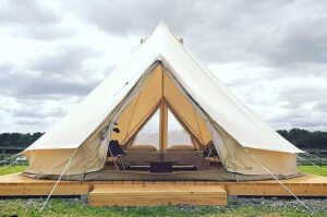 owl rafting ottawa river resort beach waterfront tent camping glamping canvas